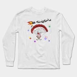 Santa Clause Is Coming Down Long Sleeve T-Shirt